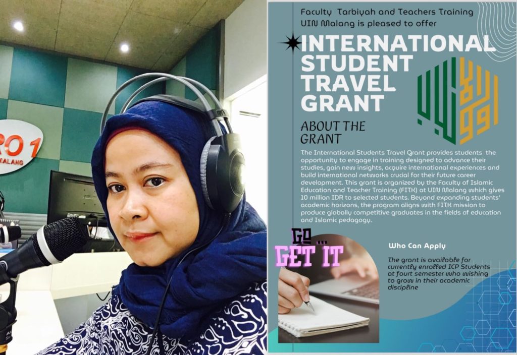International Student Travel Grant Unit ICP Persiapkan Mahasiswa FITK Miliki Jaringan Riset dan Afiliasi Internasional